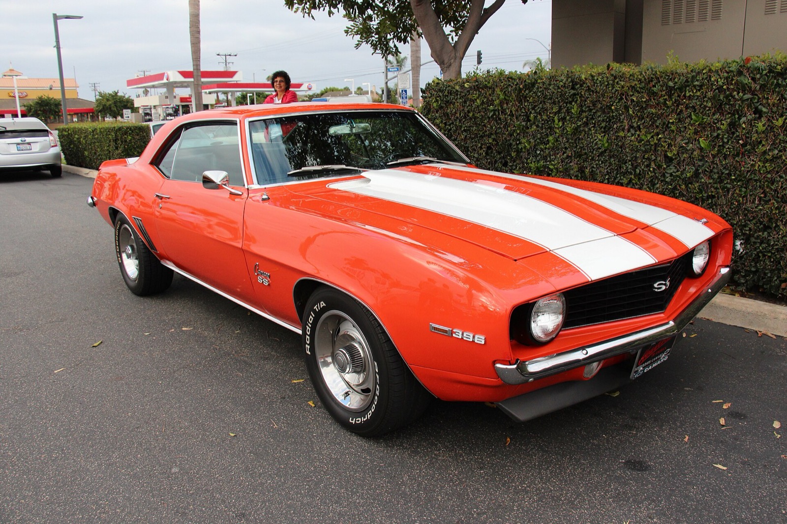 Hugger Orange 1969 Camaro SS 396