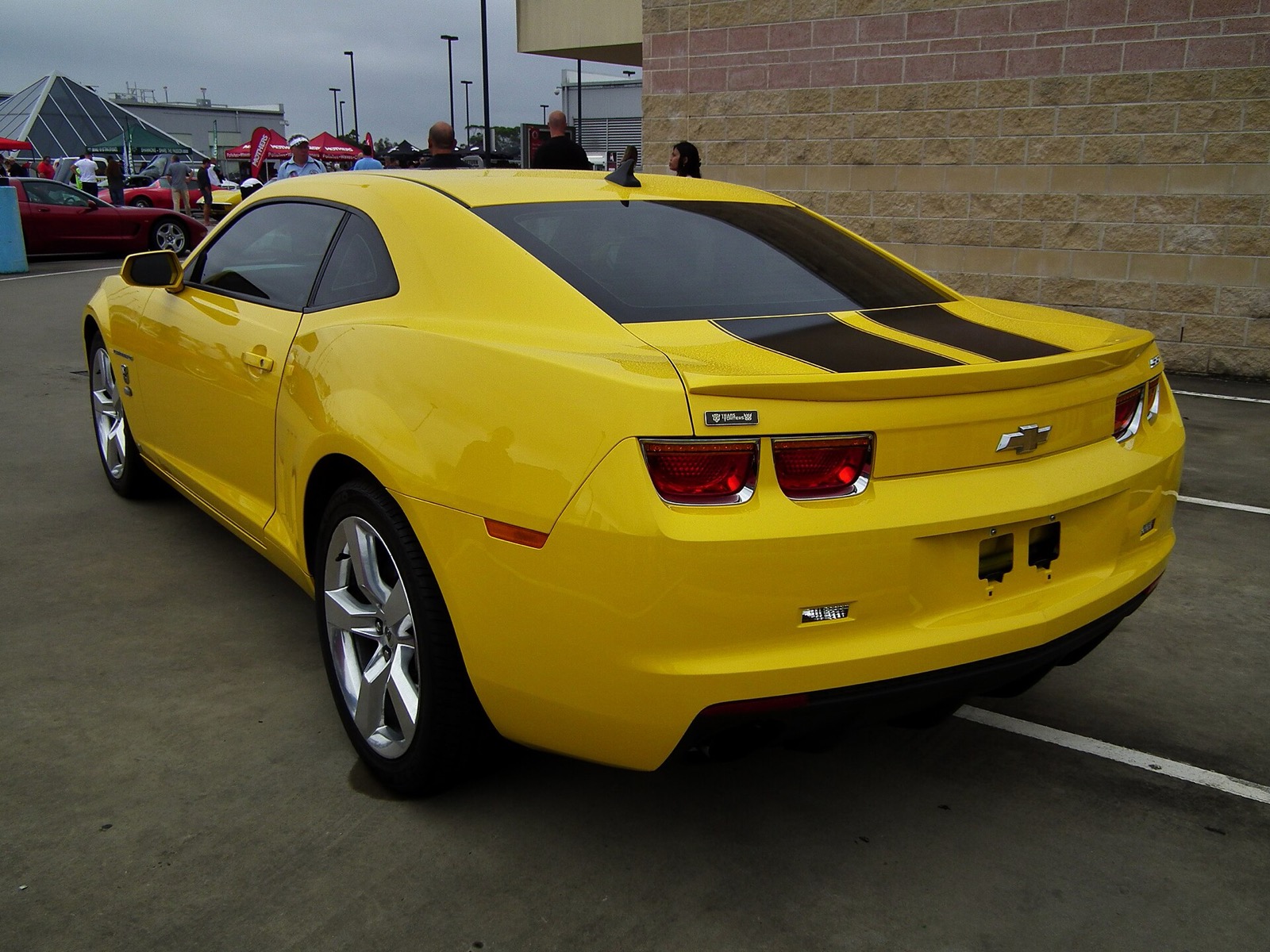 Yellow 2010 Camaro SS Transformers Edition