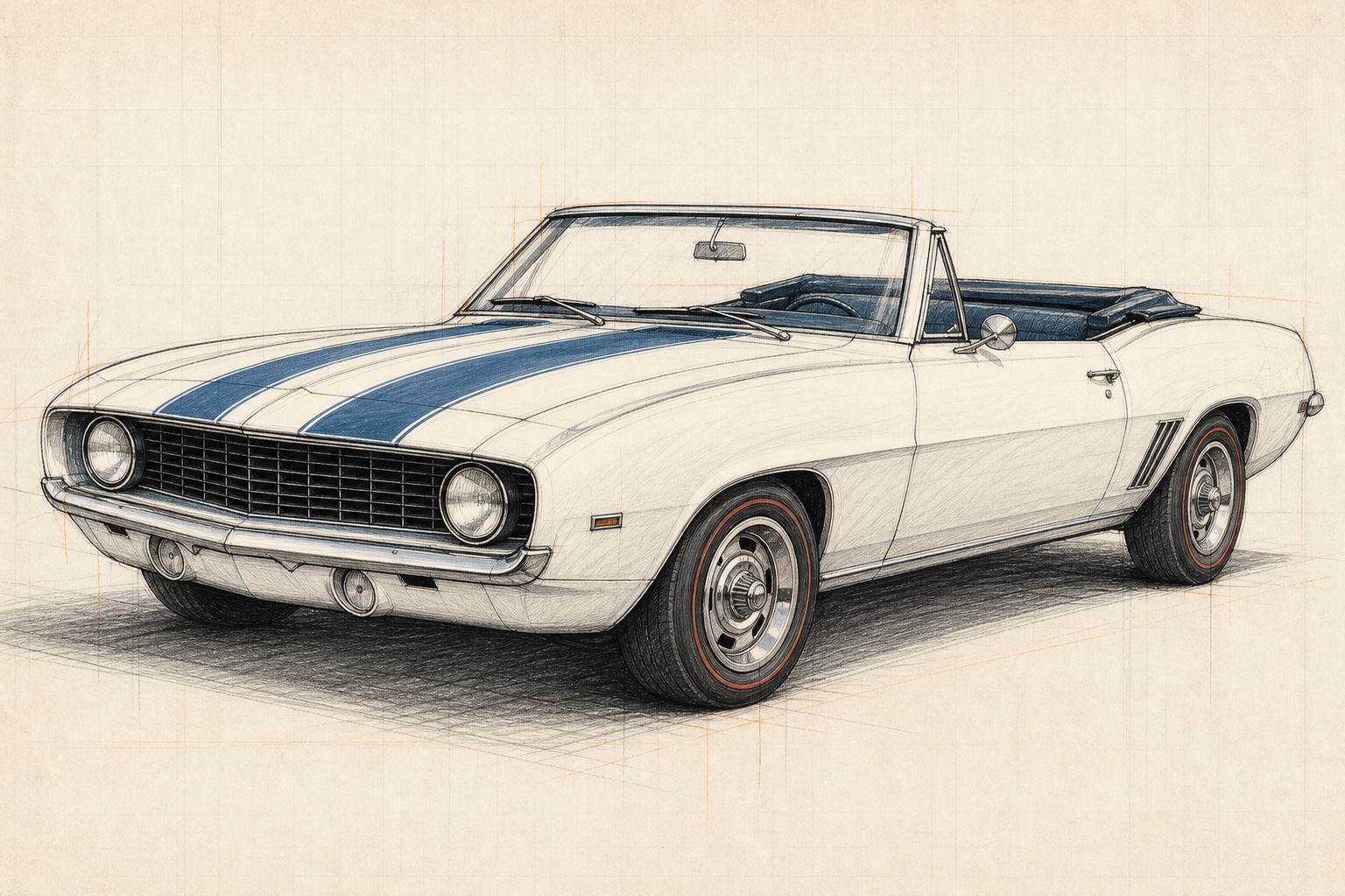 The 1968 Z/28 convertible