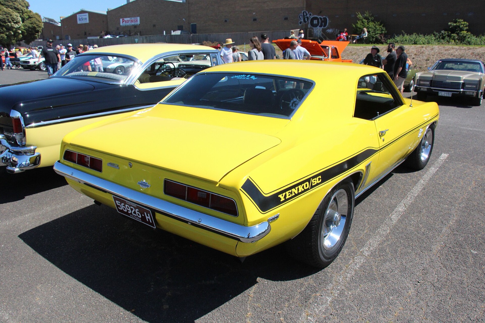 Yellow 1969 Camaro Yenko/SC