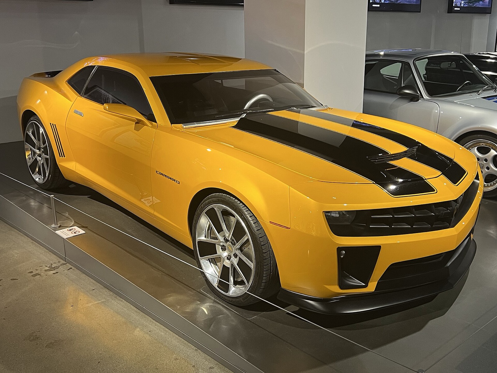 2007 Camaro concept Bumblebee prop at the Petersen